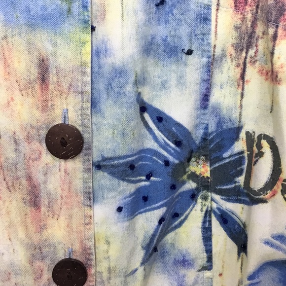 New Direction Woman Colorful Jacket/ Top Size 4X - Picture 5 of 9